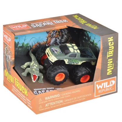 Wild Republic Action Vehicle Playset*Mini Truck and Crocodile Adventure Set