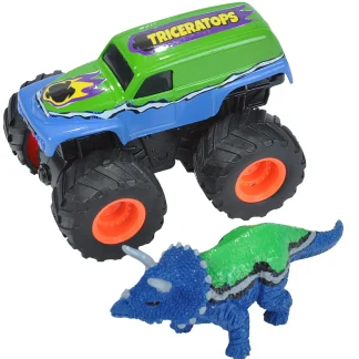 Wild Republic Action Vehicle Playset*Mini Truck and Triceratops Adventure Set