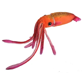 Wild Republic Wr Plush*Orange Squid Stuffed Animal - 12"