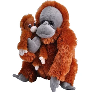 Wild Republic Mom & Baby*Orangutan - Mom & Baby 12"