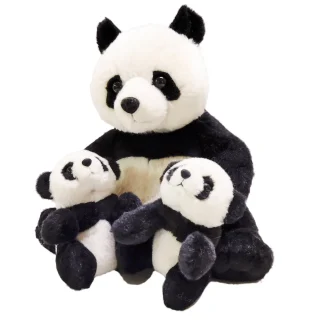 Wild Republic Mom & Baby*Panda with Baby Stuffed Animal