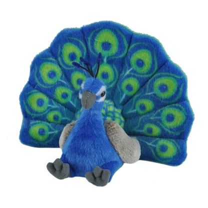 Wild Republic Cuddlekins*Peacock Stuffed Animal - 8"