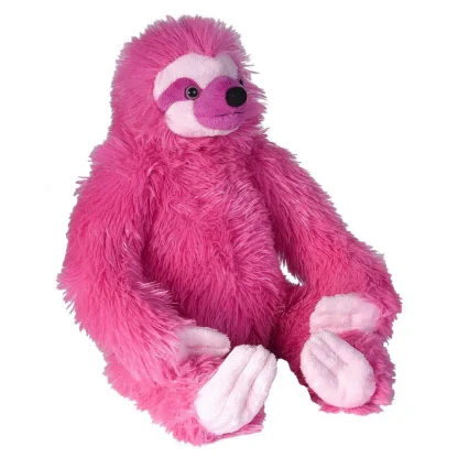 Wild Republic Vibe Brights*Pink Sloth Stuffed Animal