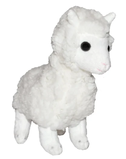 Wild Republic Pocketkins Eco*Pocketkins Eco Alpaca Stuffed Animal - 5"