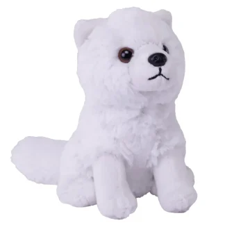 Wild Republic Pocketkins Eco*Pocketkins Eco Arctic Fox Stuffed Animal - 5"