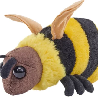 Wild Republic Pocketkins Eco*Pocketkins Eco Bee Stuffed Animal - 5"