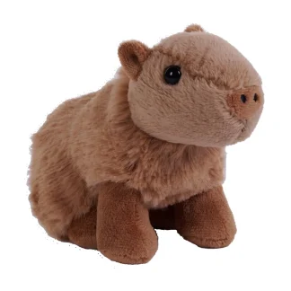 Wild Republic Pocketkins Eco*Pocketkins Eco Capybara Stuffed Animal - 5"