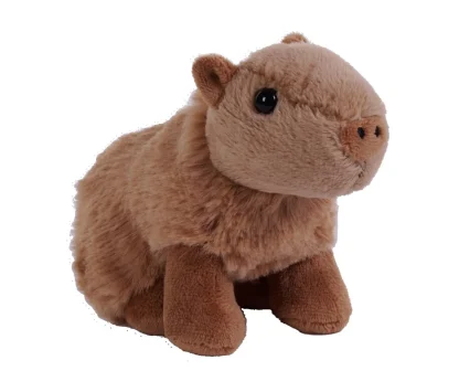 Wild Republic Pocketkins Eco*Pocketkins Eco Capybara Stuffed Animal - 5"