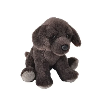 Wild Republic Pocketkins Eco*Pocketkins Eco Chocolate Labrador Stuffed Animal - 5"