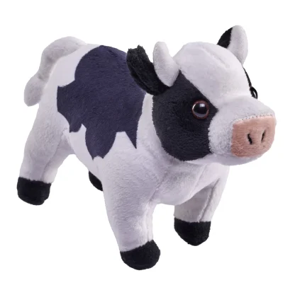 Wild Republic Pocketkins Eco*Pocketkins Eco Cow Stuffed Animal - 5"