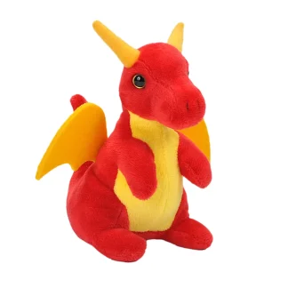 Wild Republic Pocketkins Eco*Pocketkins Eco Dragon Stuffed Animal - 5"