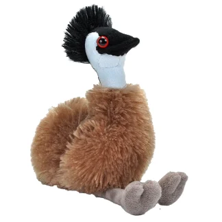 Wild Republic Pocketkins Eco*Pocketkins Eco Emu Stuffed Animal - 5"