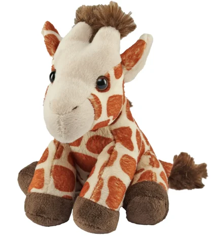 Wild Republic Pocketkins Eco*Pocketkins Eco Giraffe Stuffed Animal - 5"