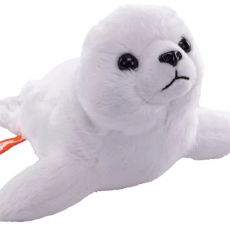 Wild Republic Pocketkins Eco*Pocketkins Eco Harp Seal Stuffed Animal - 5"