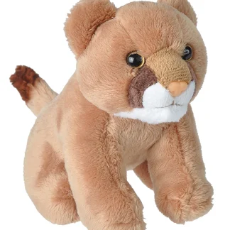 Wild Republic Pocketkins Eco*Pocketkins Eco Mountain Lion Stuffed Animal - 5"