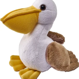 Wild Republic Pocketkins Eco*Pocketkins Eco Pelican Stuffed Animal - 5"