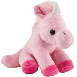 Wild Republic Pocketkins Eco*Pocketkins Eco Pink Unicorn - 5"