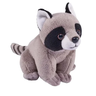 Wild Republic Pocketkins Eco*Pocketkins Eco Racoon Stuffed Animal - 5"