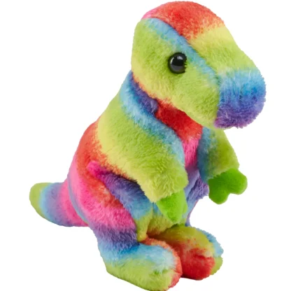 Wild Republic Pocketkins Eco*Pocketkins Eco Rainbow T-rex - 5"