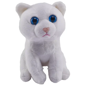 Wild Republic Pocketkins Eco*Pocketkins Eco White Cat - 5"