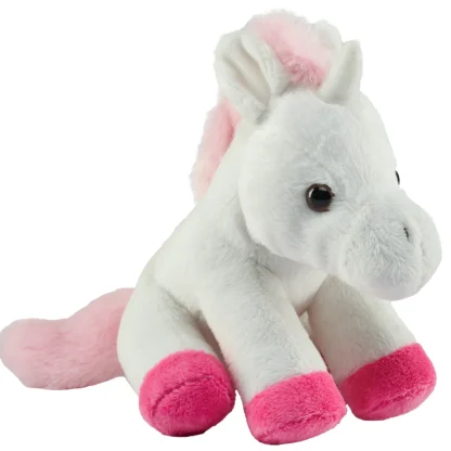 Wild Republic Pocketkins Eco*Pocketkins Eco White Unicorn - 5"