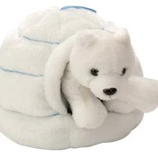 Wild Republic Wr Plush*Polar Bear in an Igloo Stuffed Animal