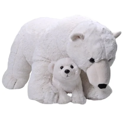 Wild Republic Mom & Baby*Polar Bear -Jumbo Mom & Baby 30"