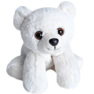 Wild Republic Hug'Ems*Polar Bear Stuffed Animal - 7"