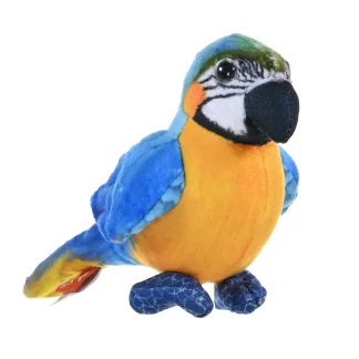 Wild Republic Rainforest Series*Rainforest Birds Blue & Yellow Macaw Stuffed Animal - 4.5"