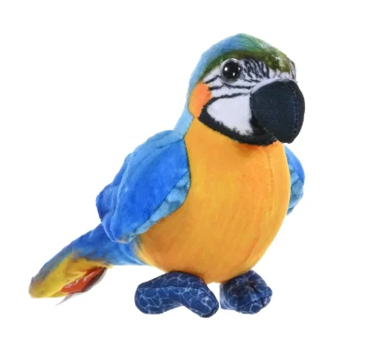 Wild Republic Rainforest Series*Rainforest Birds Blue & Yellow Macaw Stuffed Animal - 4.5"