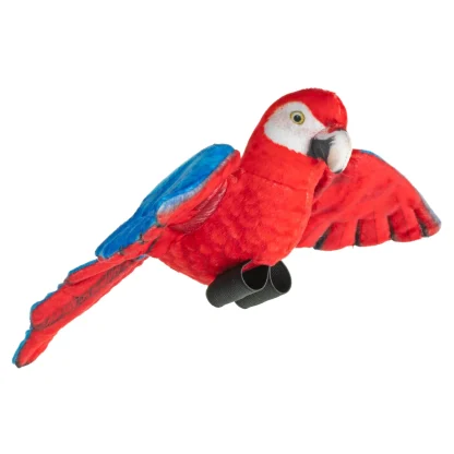 Wild Republic Rainforest Series*Rainforest Birds Scarlet Macaw Stuffed Animal - 4.5"