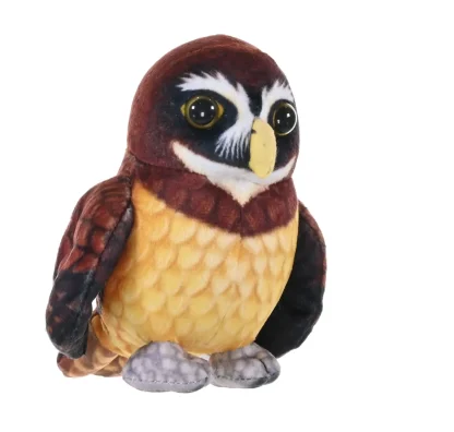 Wild Republic Rainforest Series*Rainforest Birds Spectacled Owl Stuffed Animal - 4.5"