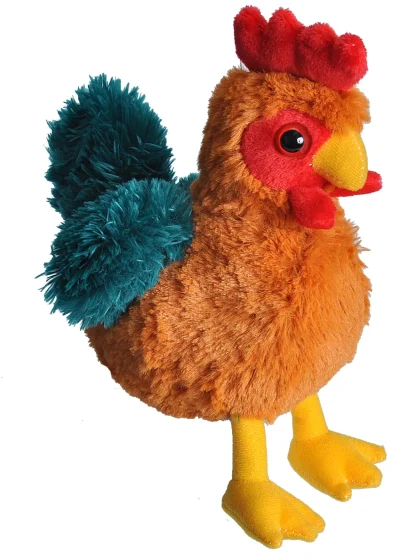 Wild Republic Hug'Ems*Rooster Stuffed Animal - 7"