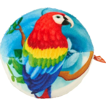 Wild Republic Wr Plush*Scarlet Macaw Stress Ball - 3.5"