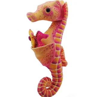 Wild Republic Wr Plush*Sea Horse Dad with Babies Stuffed Animal - 13"