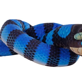 Wild Republic Plush Snakes*Snakesss Eco Yellow Lipped Snake Stuffed Animal - 54"