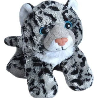 Wild Republic Hug'Ems*Snow Leopard Stuffed Animal - 7"