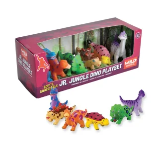 Wild Republic Action Box Set*Soft Dinosaurs Play Set