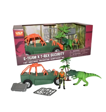 Wild Republic Action Vehicle Playset*T-Rex Play Set