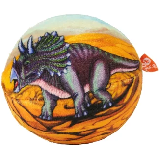 Wild Republic Wr Plush*Triceratops Stress Ball - 3.5"