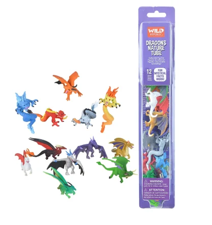 Wild Republic Nature Tube*Tube of Dragon Figurines