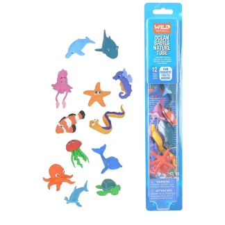 Wild Republic Nature Tube*Tube of Ocean Babies Figurines