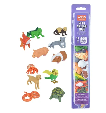 Wild Republic Nature Tube*Tube of Pet Figurines