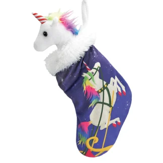 Wild Republic Seasonal*Unicorn Holiday Stocking