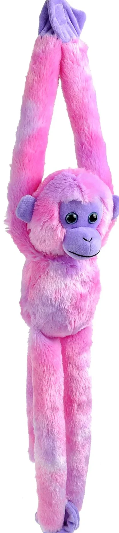 Wild Republic Vibe Brights*Vibe Brights Purple Monkey Stuffed Animal - 20"