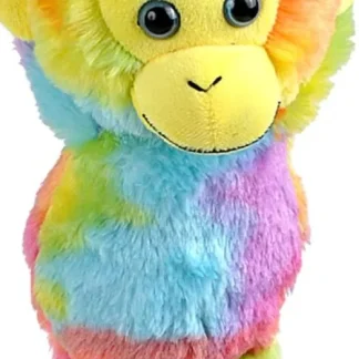 Wild Republic Vibe Brights*Vibe Brights Rainbow Monkey Stuffed Animal - 20"