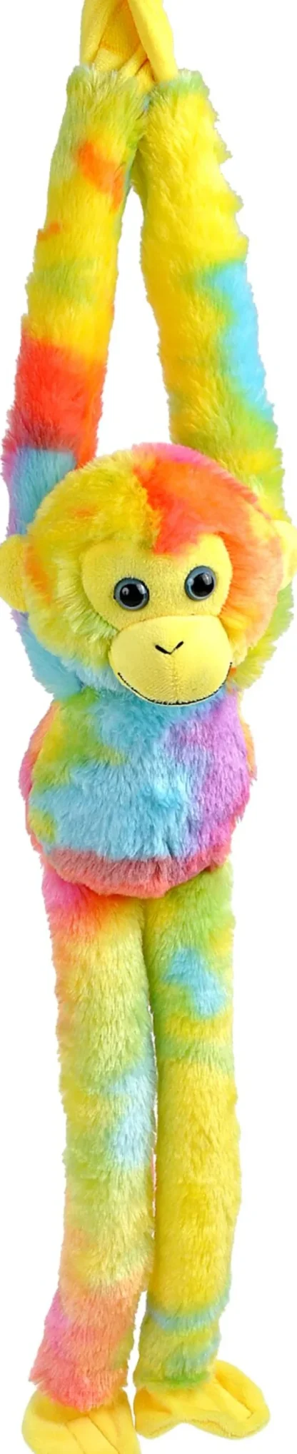 Wild Republic Vibe Brights*Vibe Brights Rainbow Monkey Stuffed Animal - 20"