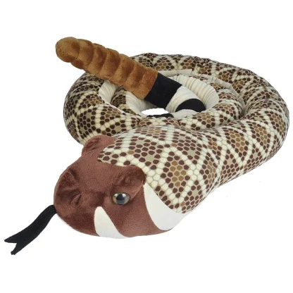 Wild Republic Plush Snakes*Western Diamondback Snake Stuffed Animal - 110"