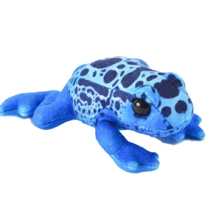 Wild Republic Wild Calls*Wild Calls Blue Poison Dart Frog Stuffed Animal - 8"