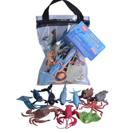 Wild Republic Polybag*Zip Polybag of Aquatic Figurines